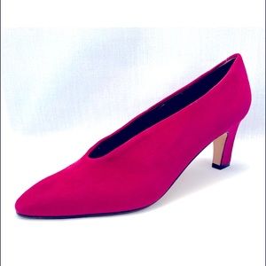 Jose Vera Magenta Suede